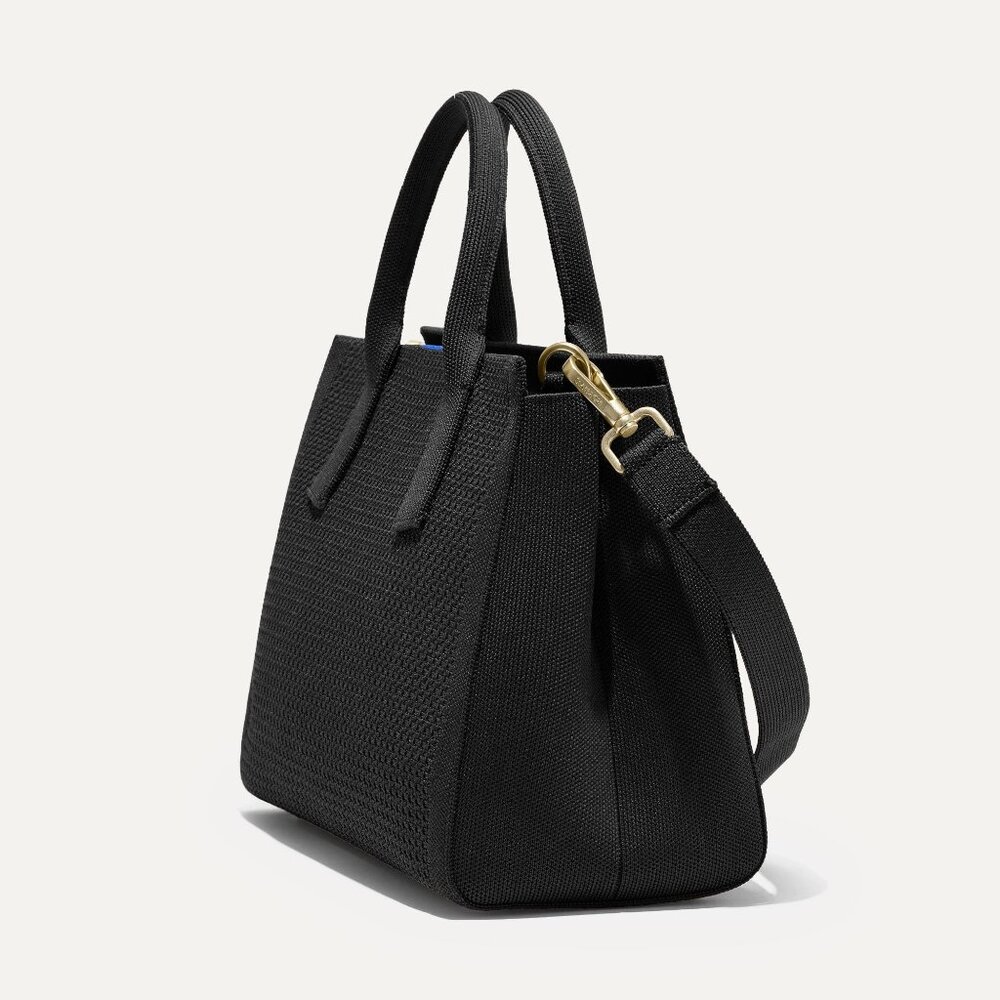 Rothy's The Classic Handbag in Black - Picture 3 of 6